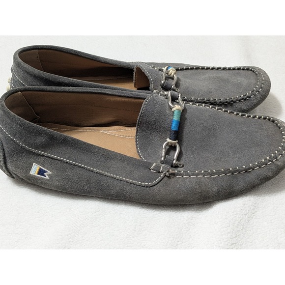 Riomar THE STINGRAY DECK DRIVing Shoes Moccasins Loafers Gray Sz 12 EU 46 main image 11